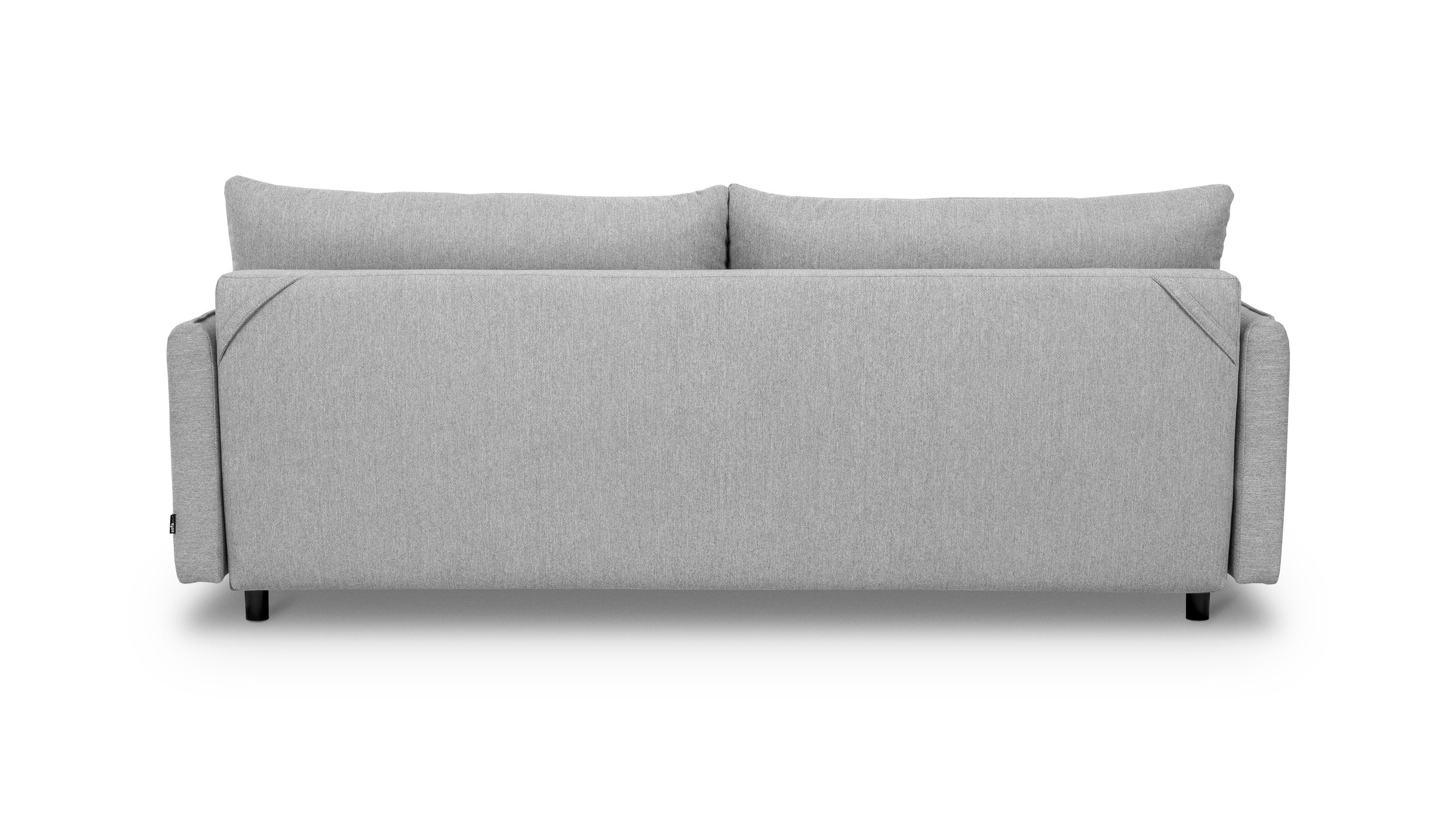 Grau Sofa Bettzeugbehälter - - Arria Siblo Das Wohnzimmer mit Dreisitzer-Sofa - - 3-Sitzer Sofa bequemes Schlaffunktion elegantes