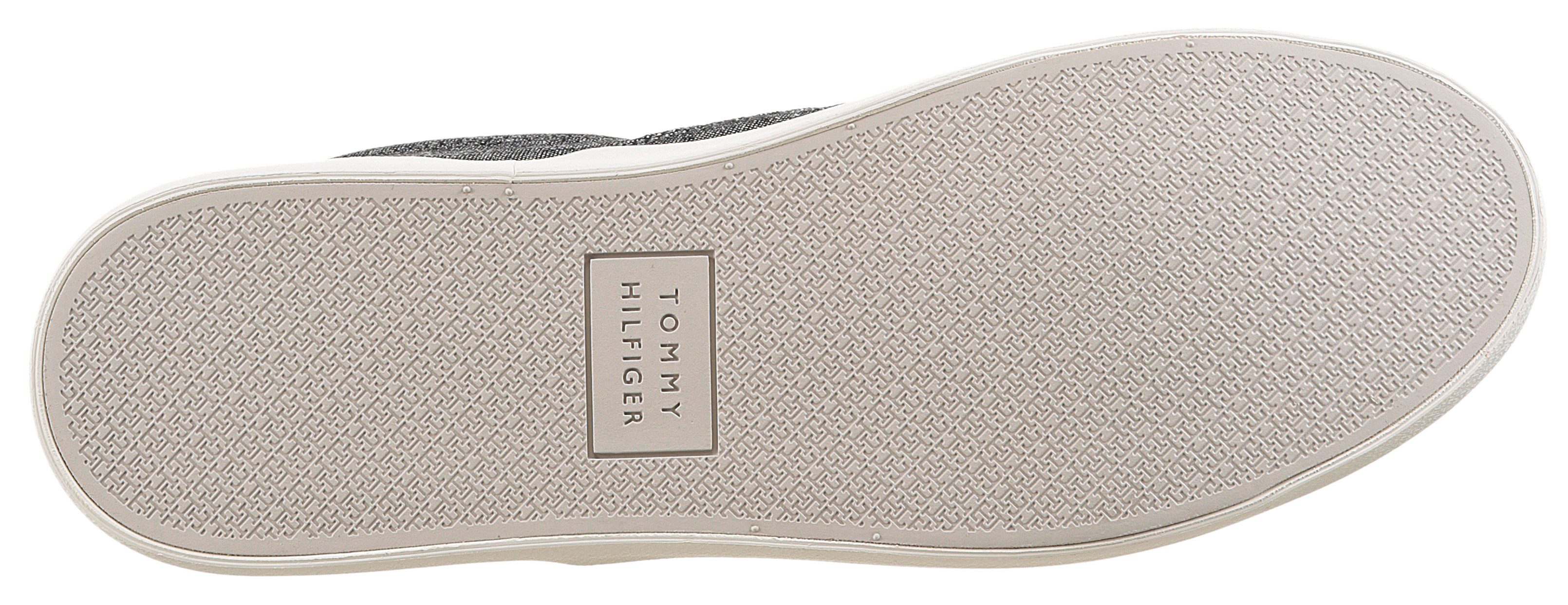 Tommy Hilfiger TH HI VULC LOW SLIP ON CH Slip-On Sneaker, Freizeitschuh, Schlupfschuh, Halbschuh mit seitlichen Gummizügen