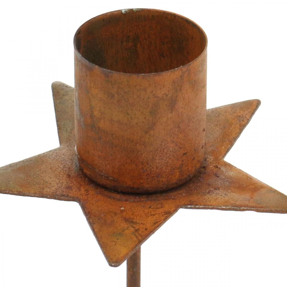 Viana Kerzenhalter Sternförmiger Kerzenhalter zum Stecken für Adventsdekora günstig online kaufen