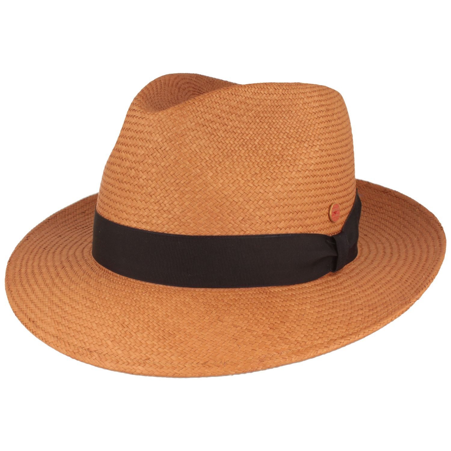 Mayser Strohhut Feiner Panama Hut Torino mit Ripsband-Garnitur