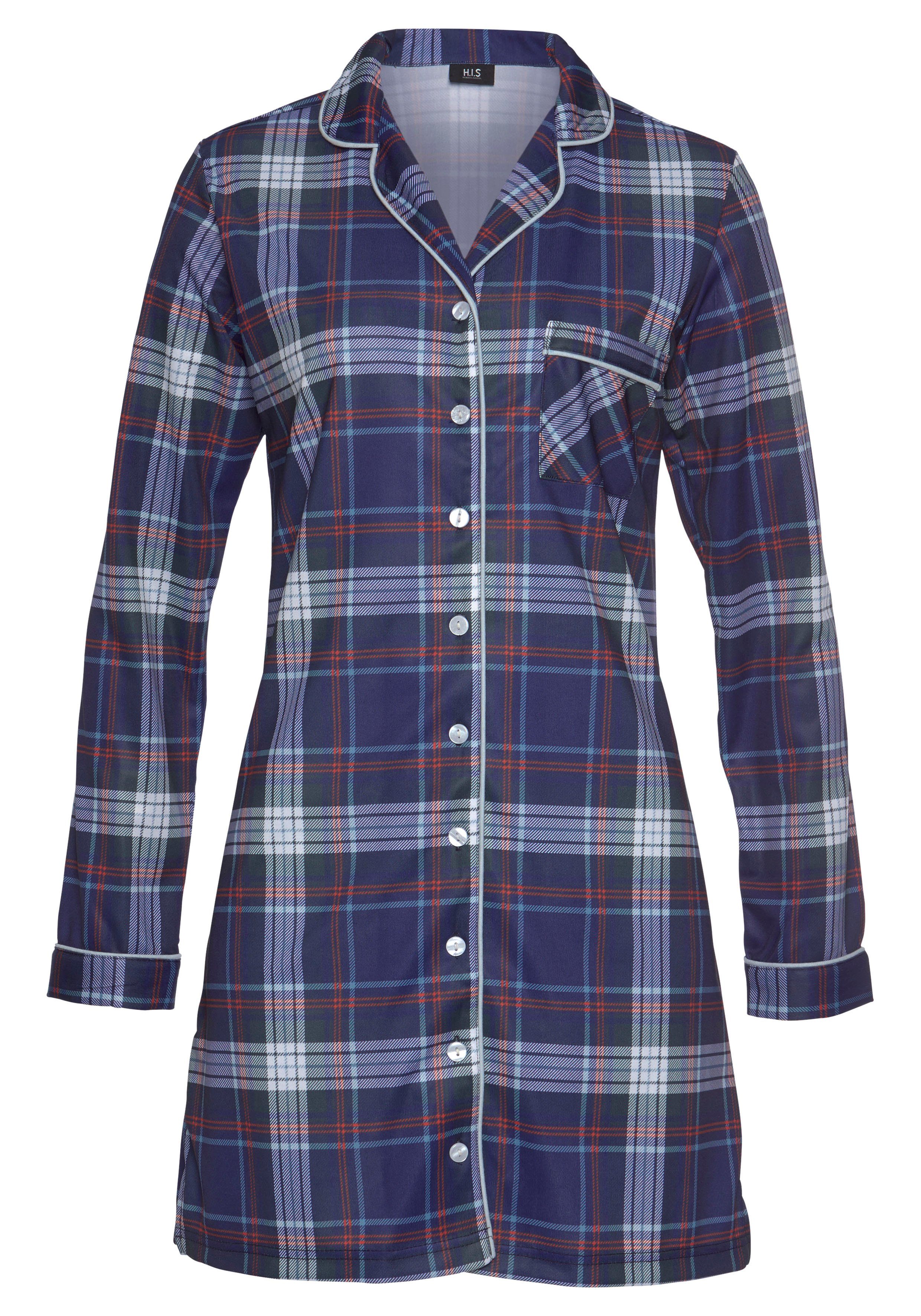 H.I.S Nachthemd aus Flanell im Karo-Design. € 24,99