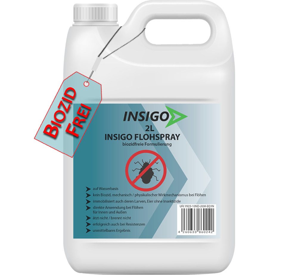 Insektenspray Anti Floh-Spray Floh-Mittel Ungezieferspray