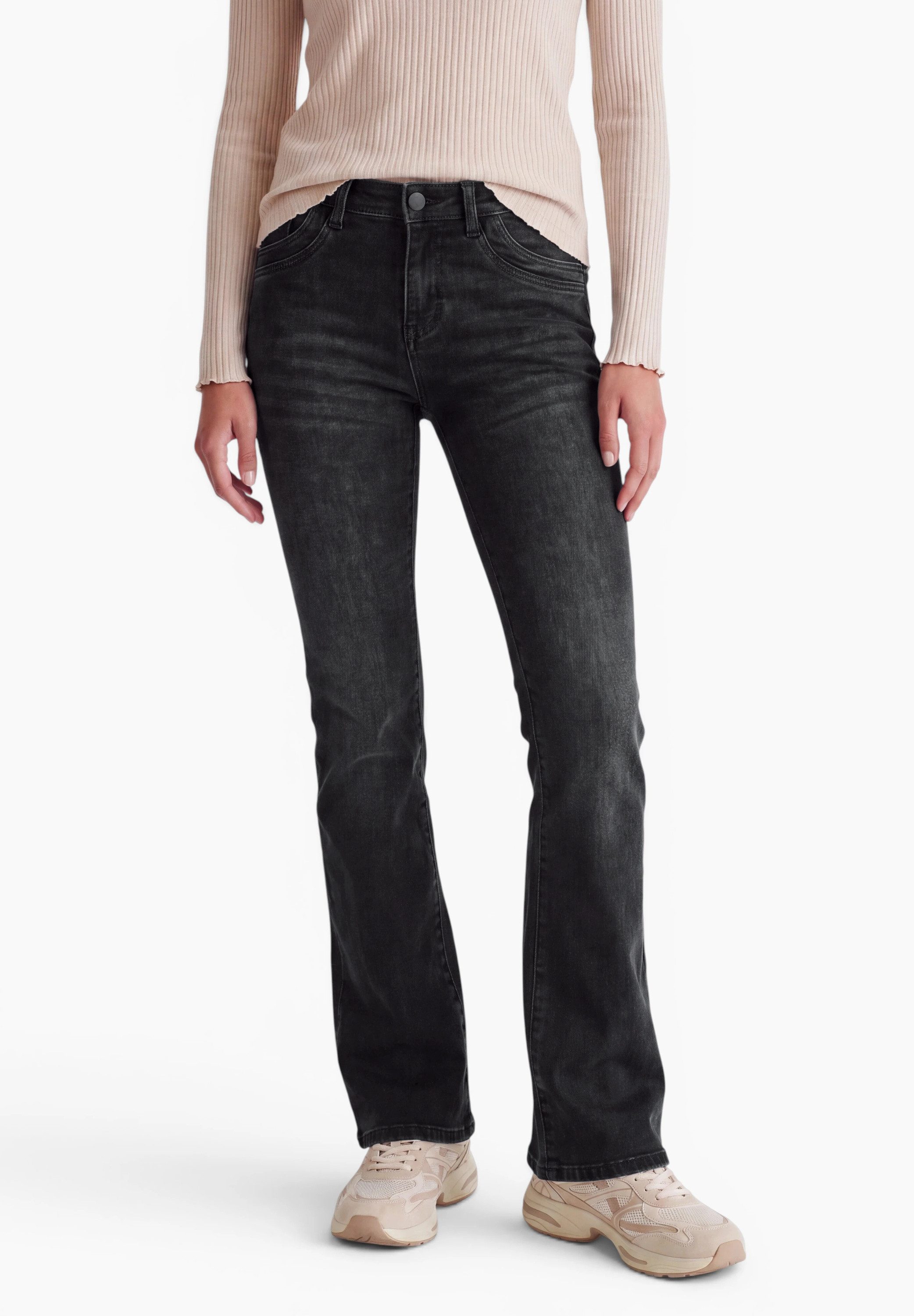 STREET ONE STUDIO Slim-fit-Jeans 5-Pocket-Style – Bild 2 von 5