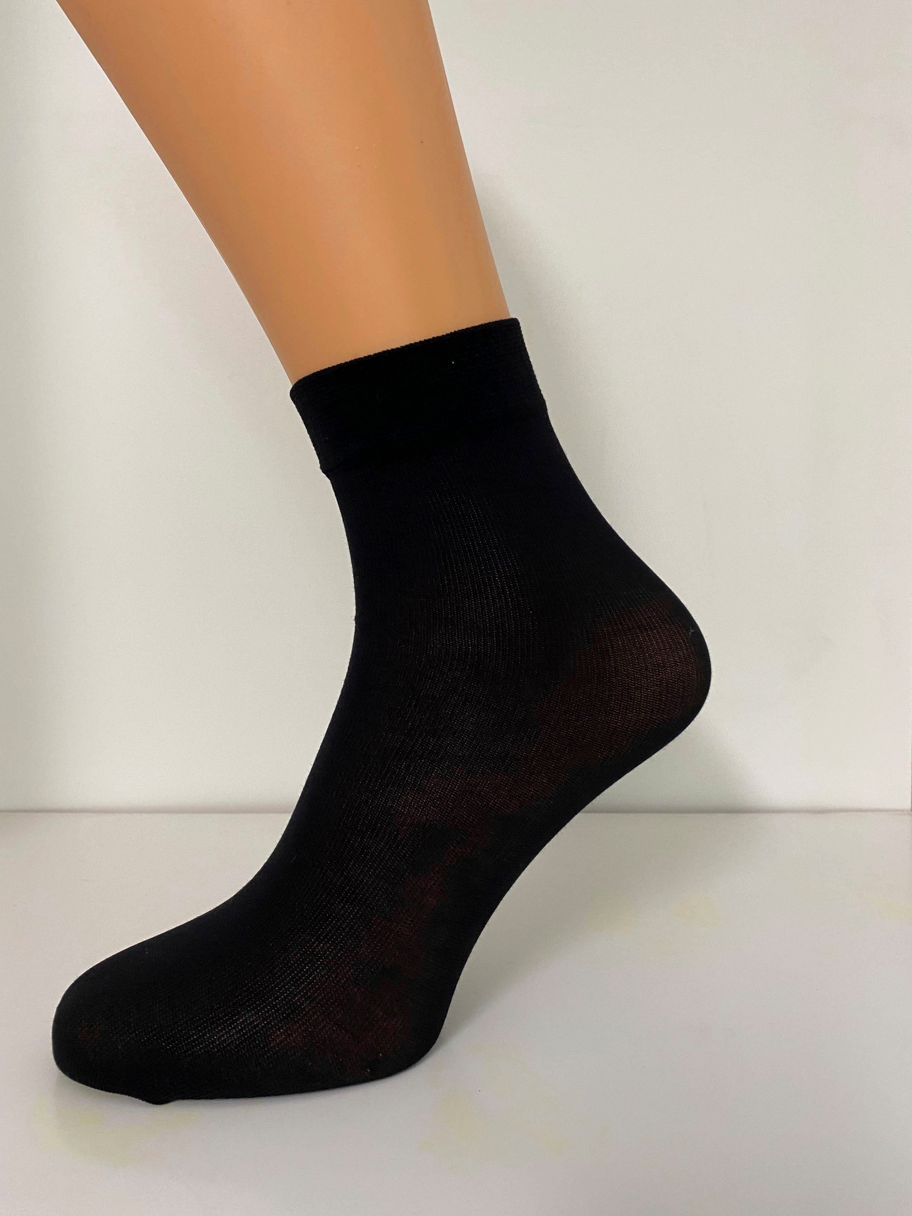 Janastyle Feinsöckchen Cotton-Feeling Söckchen,3 Paar (3-Paar) Universalgröße, angenehmes Tragegefühl, blickdicht, druckfreier Bund