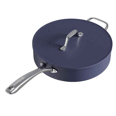 CIARRA Kochtopf MOP28-3, Keramik, Eisenguss, Aluminium (Backofen, Induktionsgeeignet), Ciarra Beyond Kochgeschirr Kochtopf 28 cm Antihaftbeschichtung Keramik