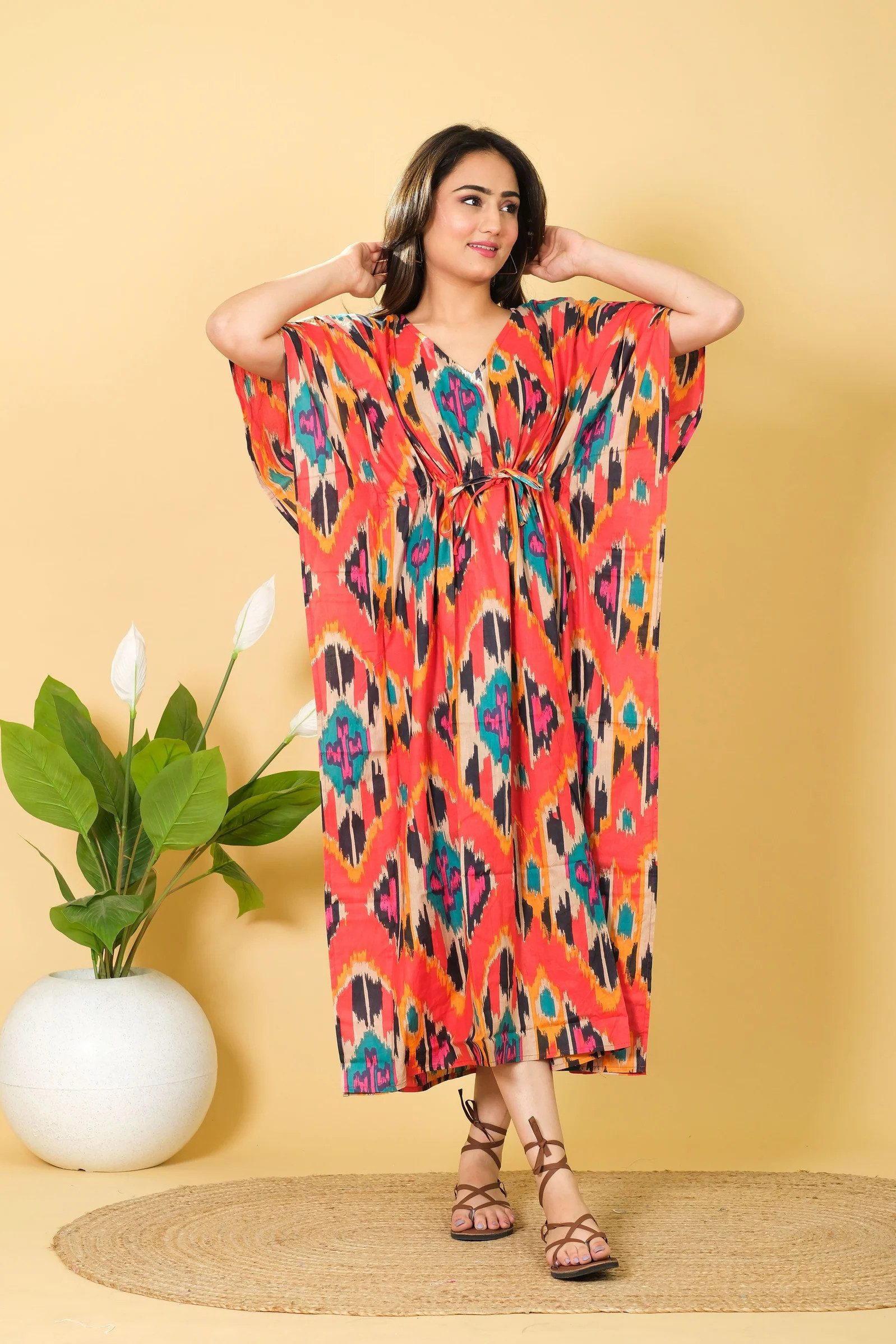 PfauGermany Kaftan Floral Goddess