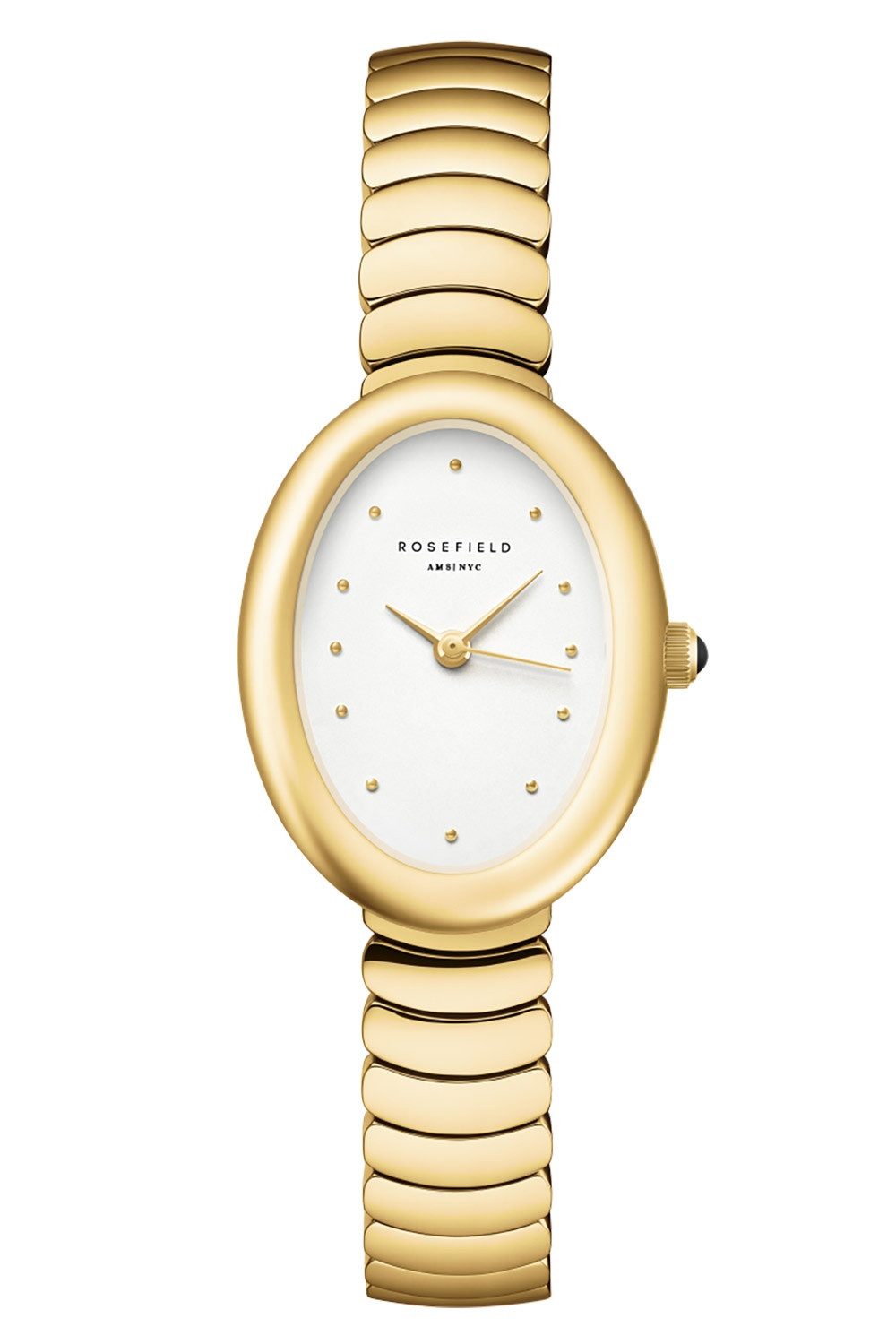 ROSEFIELD Quarzuhr Oval Goldfarben