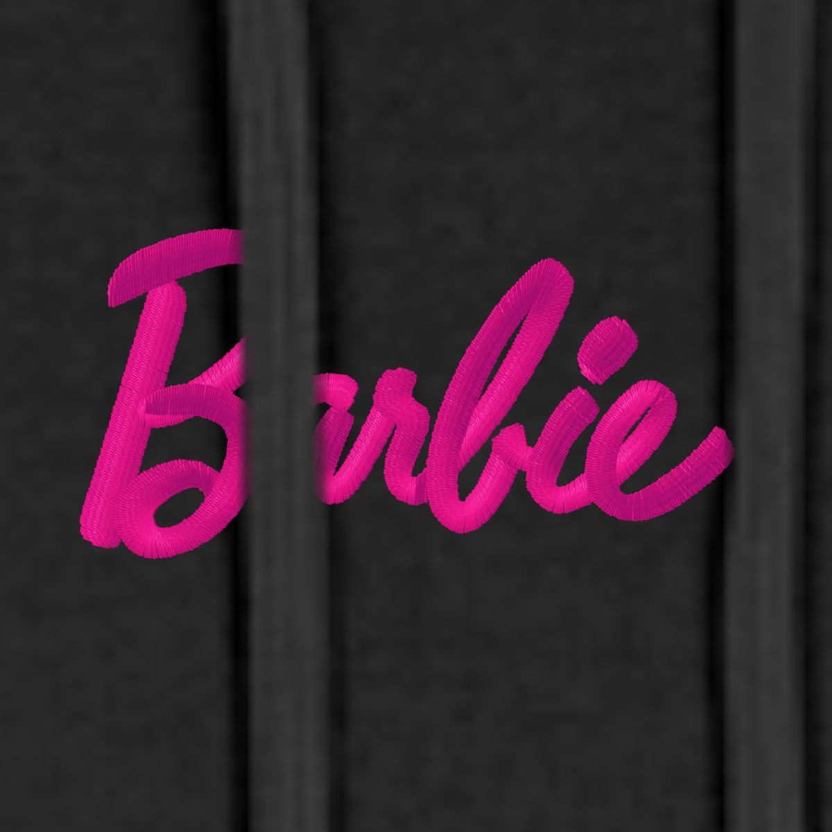 Spreadshirt Hoodie Barbie Logo Klein Stick Damen Premium Hoodie (1-tlg)