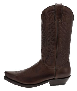FB Fashion Boots ARLO Braun Cowboystiefel Rahmengenähte Westernstiefel.