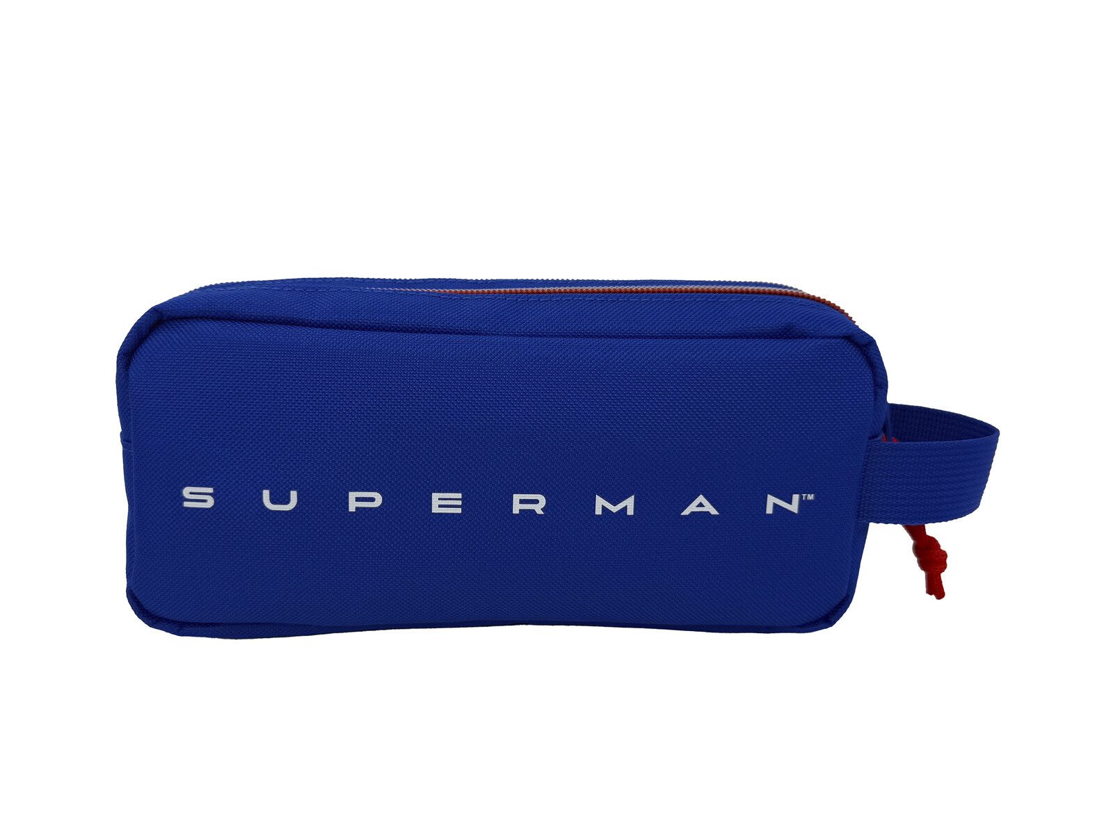 Superman Federmäppchen Mäppchen Doppel Etui Federmäppchen für Schule und Alltag, (Packung)