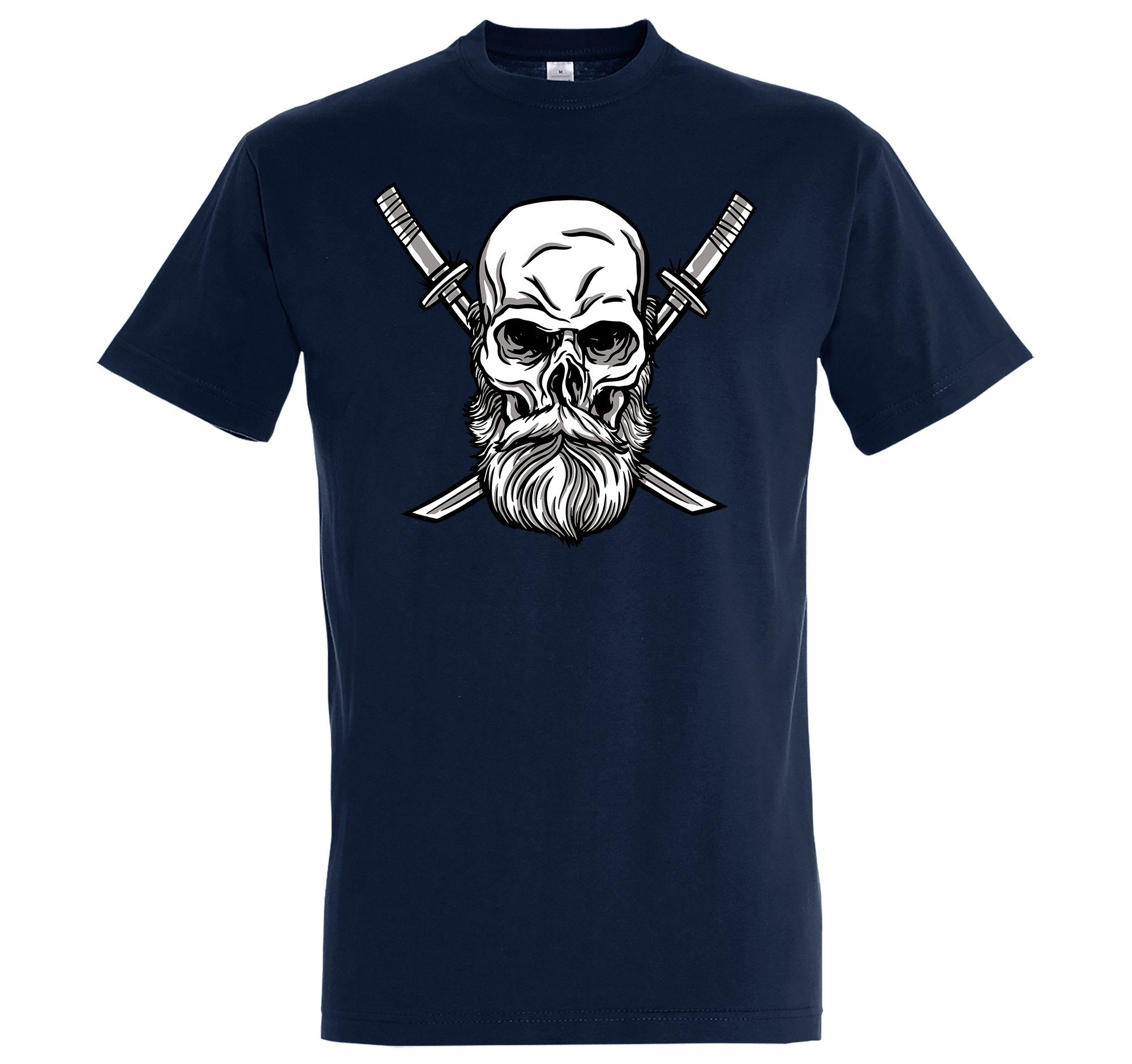 Youth Designz T-Shirt Schädel Katana Herren günstig online kaufen