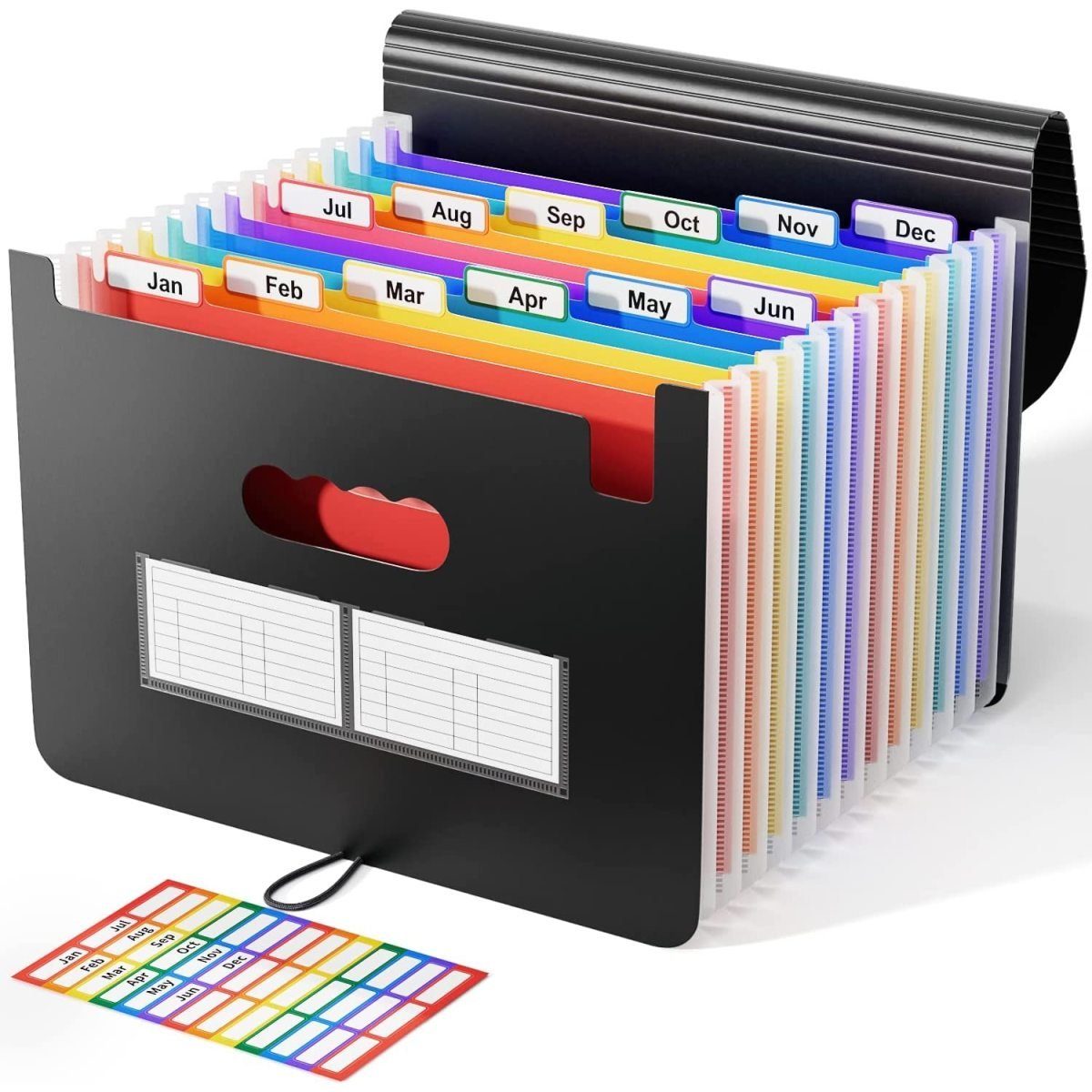 Multifunktionales Tragbares Notizbuch, Erweiternde Datei Organizer