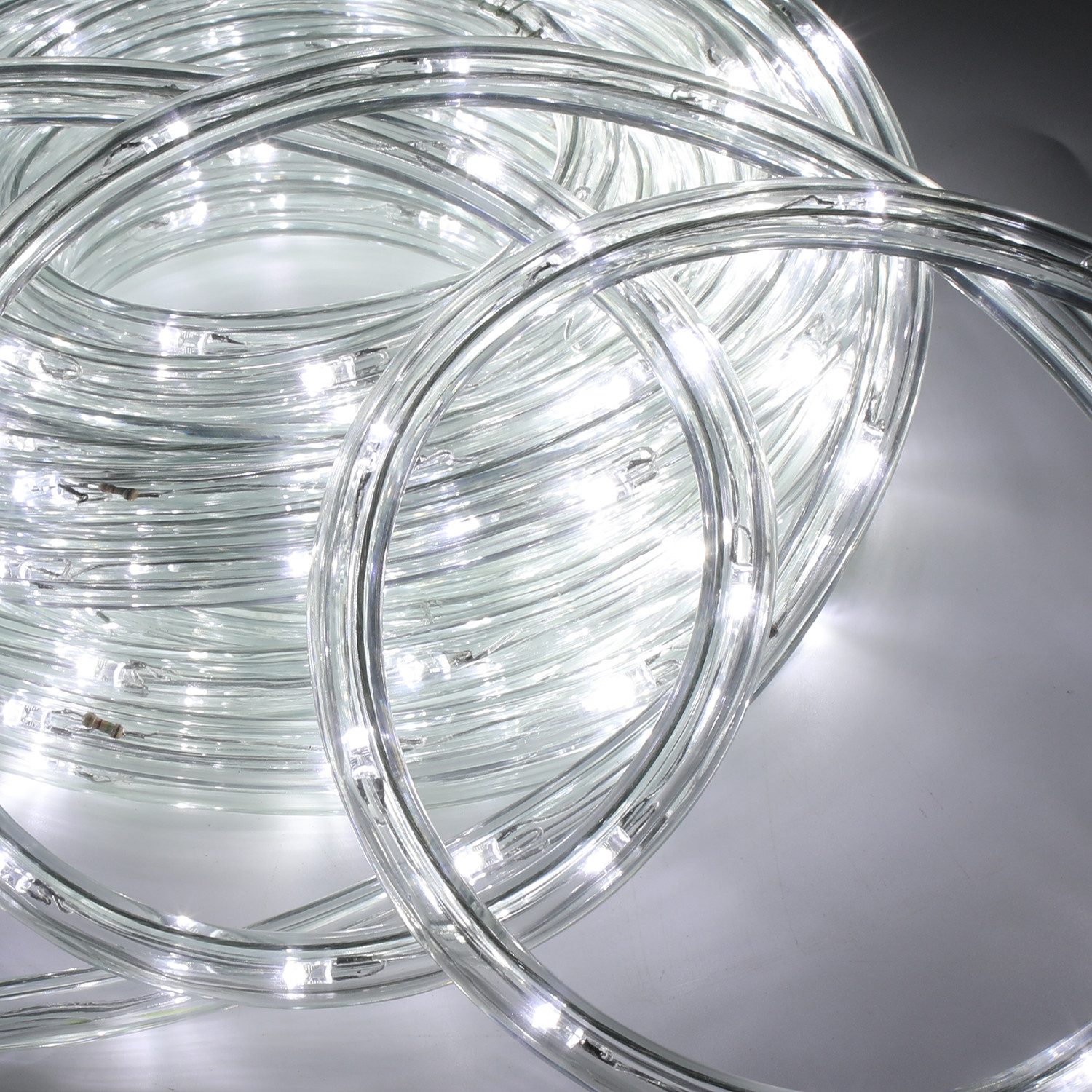 Clanmacy Lichterschlauch 10m-50m LED Lichterschlauch Bunt Lichterkette Lich günstig online kaufen