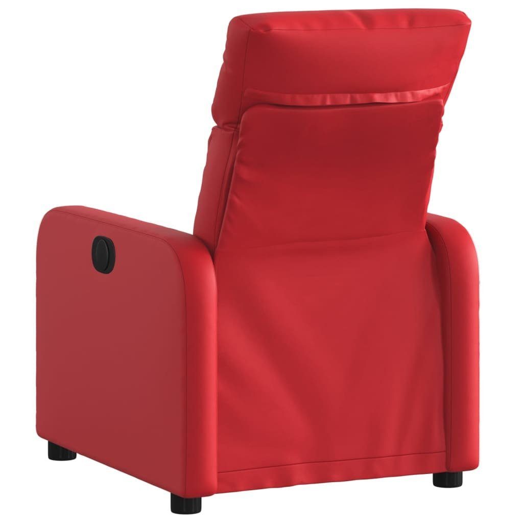 vidaXL Sessel Relaxsessel Rot Kunstleder (1-St) günstig online kaufen