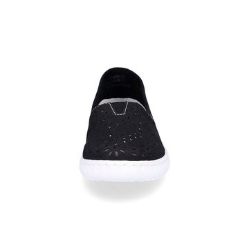 Rieker Rieker Damen Slipper schwarz Slipper