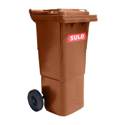 SULO Mülltrennsystem Müllgrossbehälter Fahrbar 60L braun