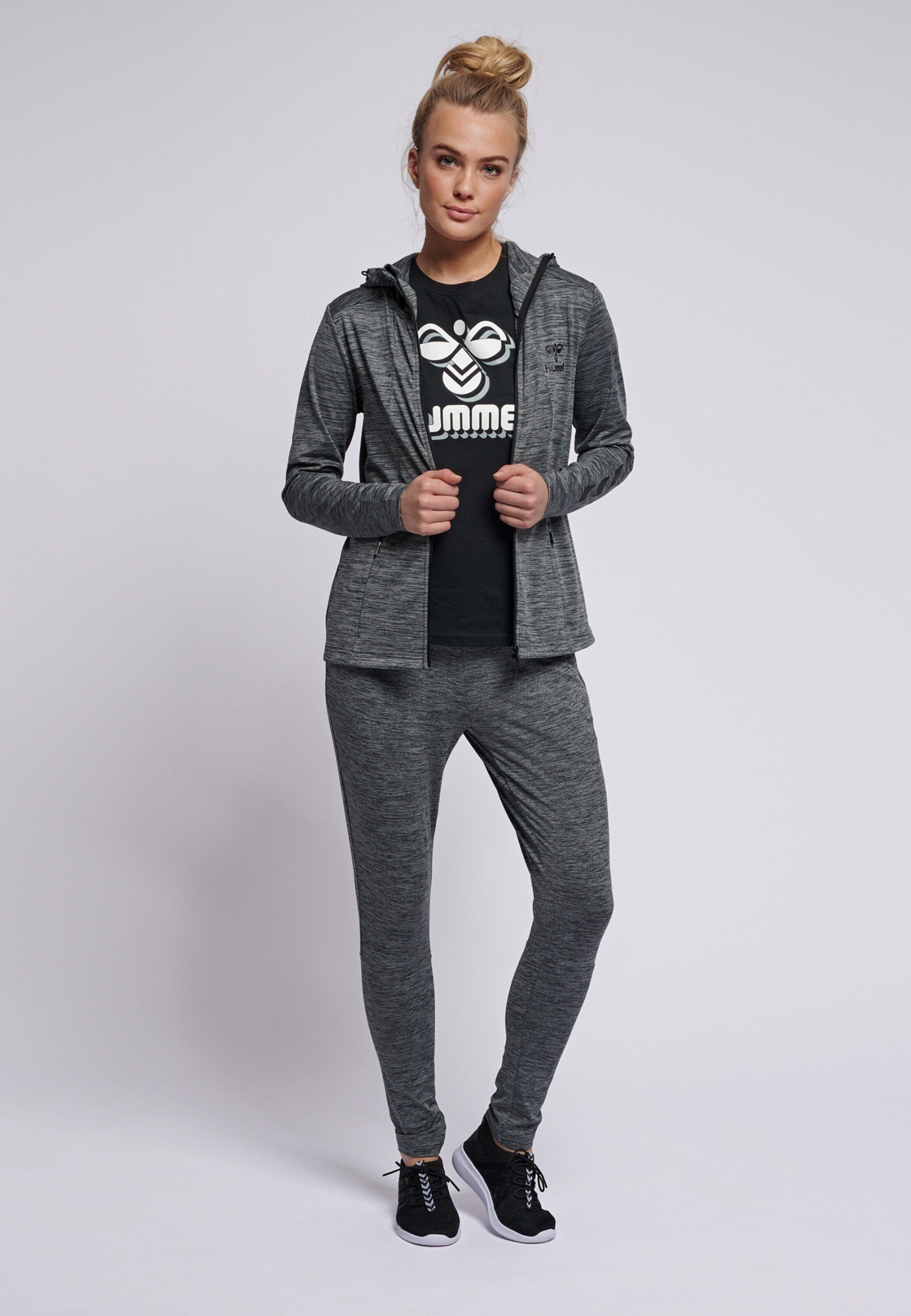 hummel Sweatjacke (1-tlg) Plain/ohne Details