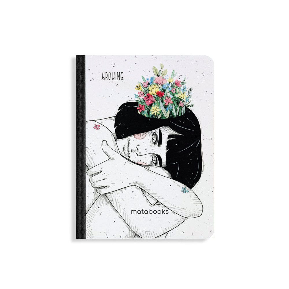 matabooks Notizbuch Samenbuch \"Growing\" A6