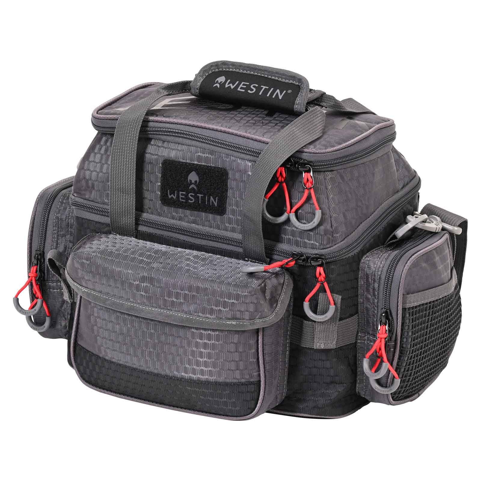 WESTIN Angelkoffer, Westin W4 Lure Bag Plus 4 Boxes Small Titanium Black Angeltasche