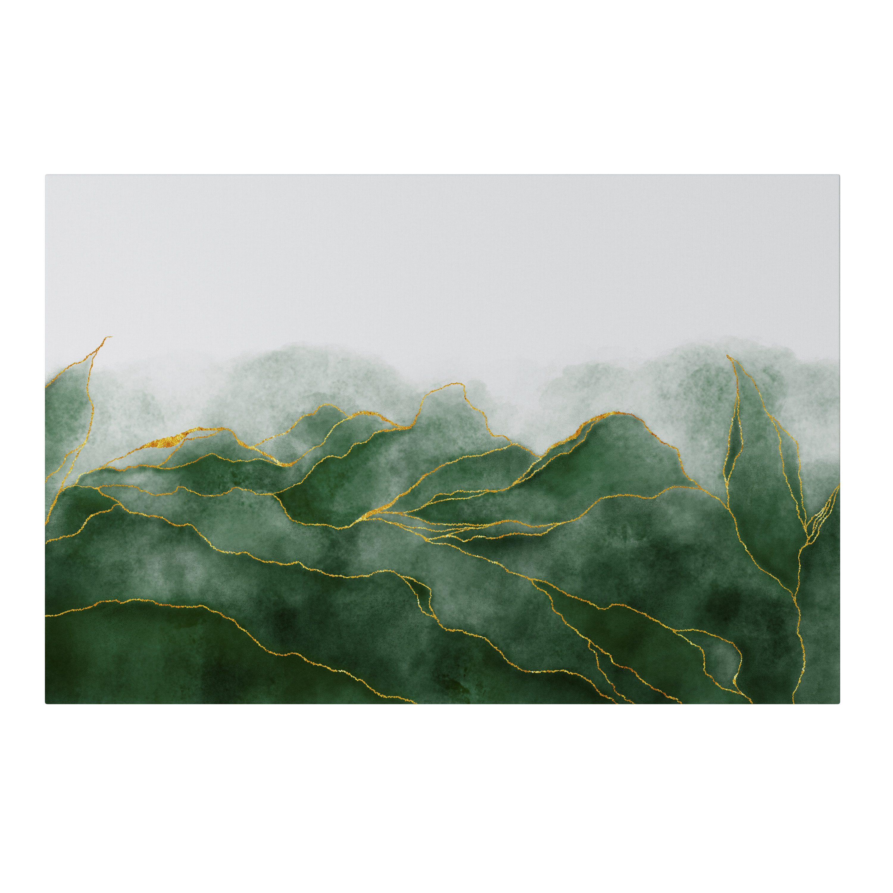 SPACEREBELS Leinwandbild EXPENSIVE NATURE, Landschaft (1 St), 3 cm Keilrahmen, Baumwollleinwand