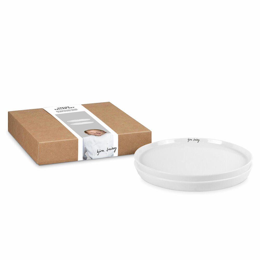 PPD Teller Björn Freitag 2er Set Ø 27 cm