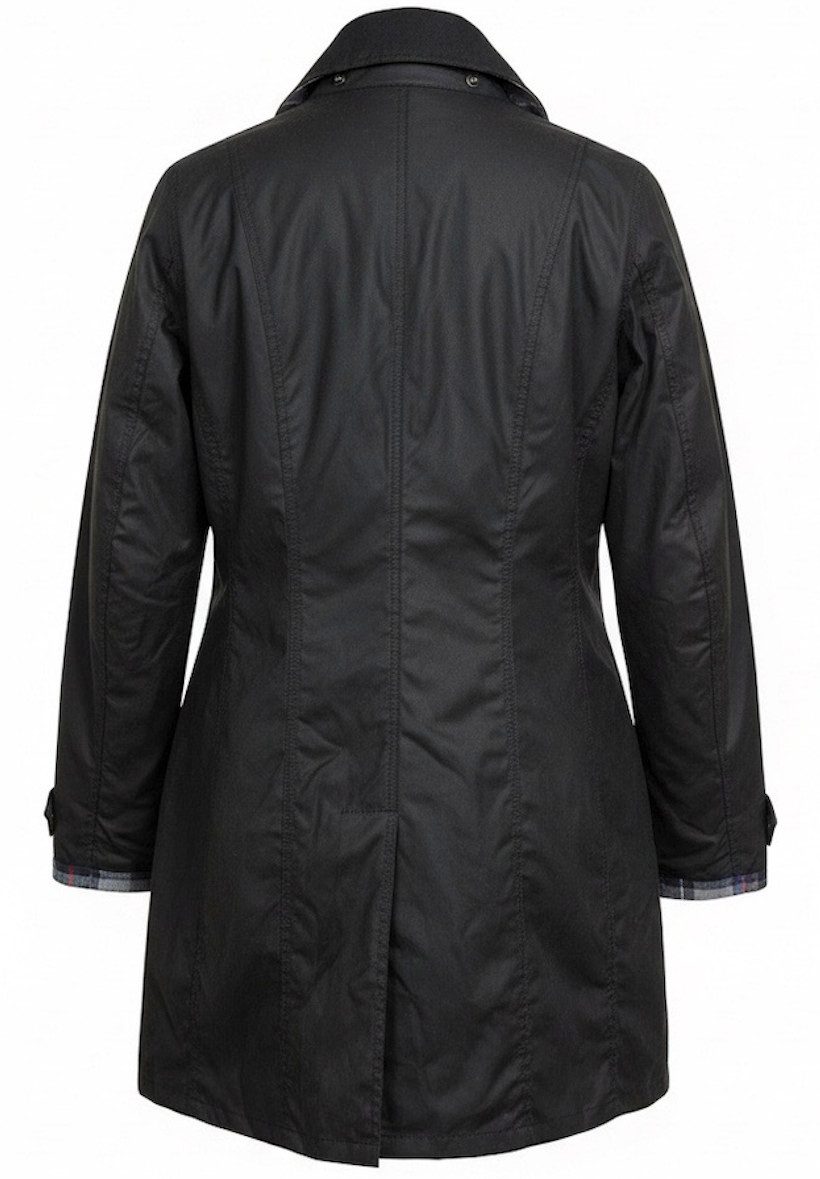 Barbour Outdoorjacke BARBOUR Belsay Waxjacke Damen Black