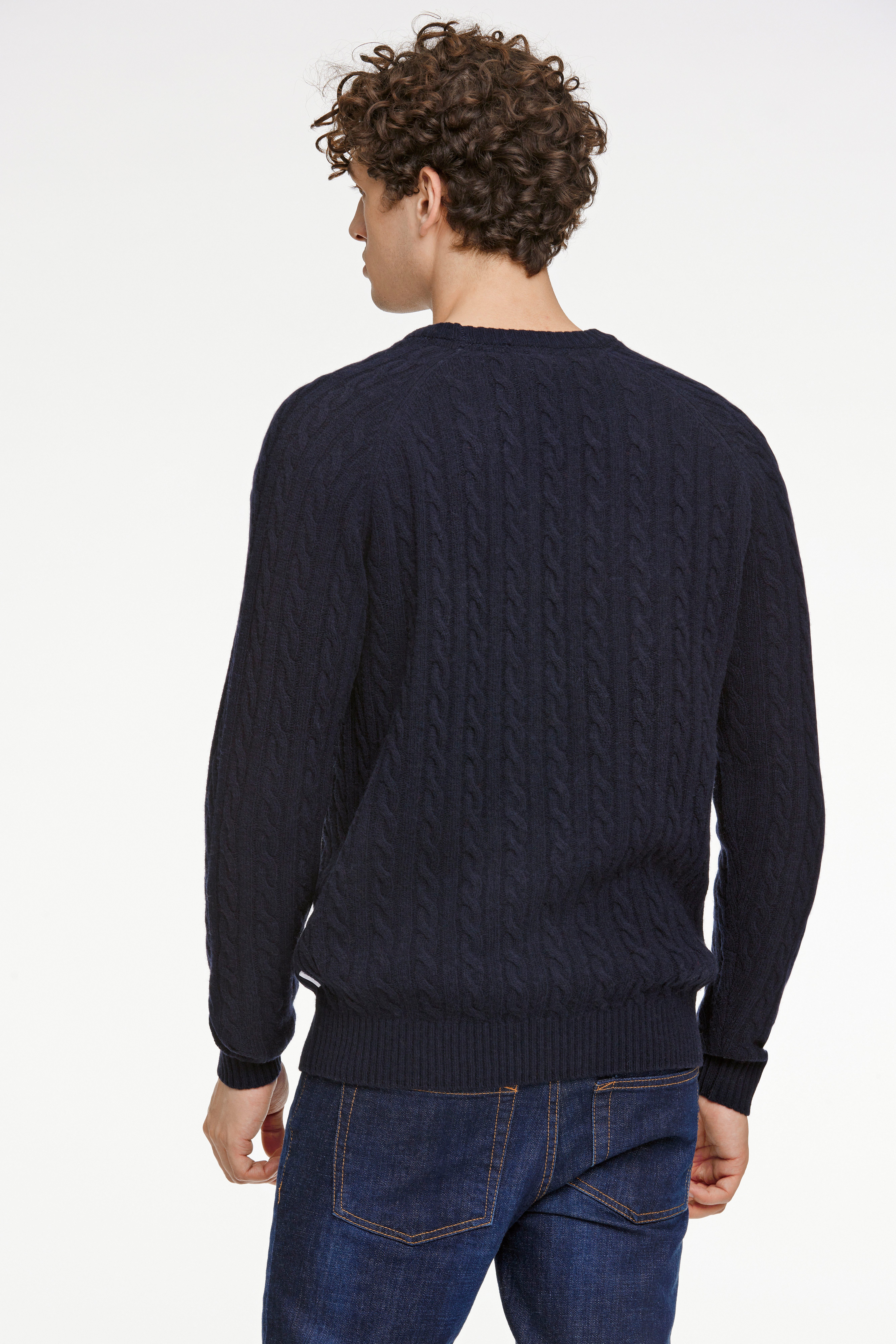 LINDBERGH Strickpullover mit Zopfmuster, hoher Wollanteil günstig online kaufen