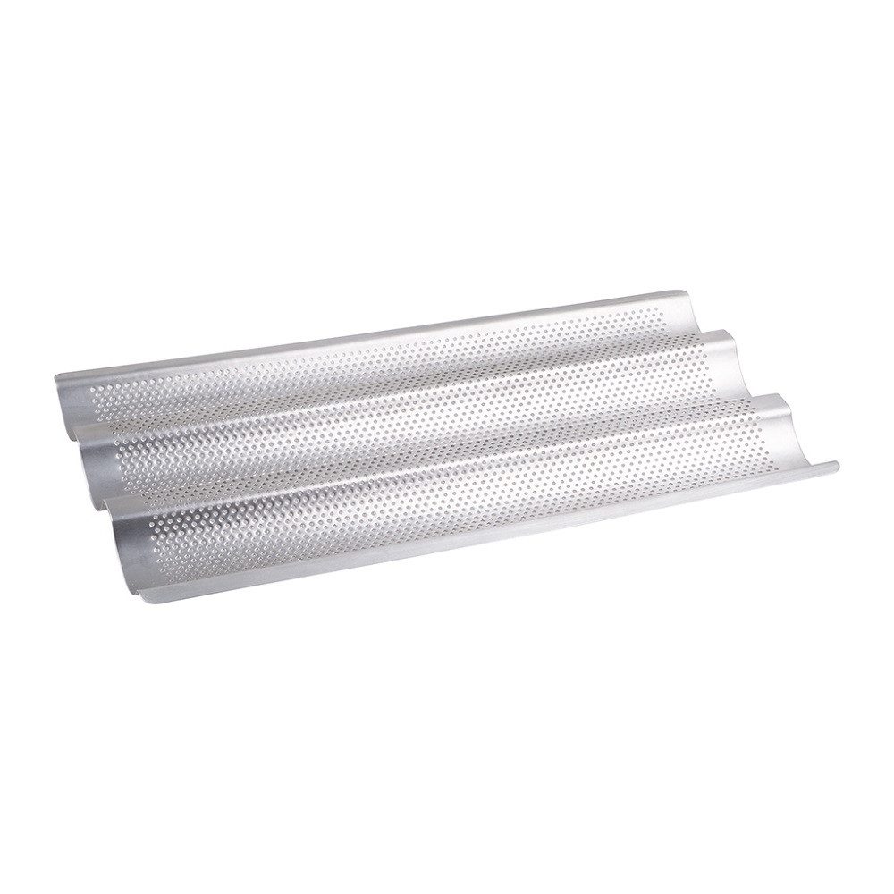 Backform c, h, g Baguette-Backblech “EasyDo” 38,5 x 24,5 x 2,5 cm, (Set)