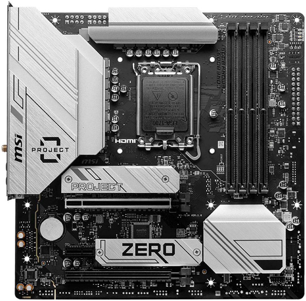 B760M Project Zero Mainboard