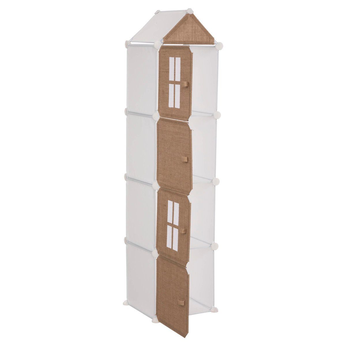 Atmosphera Créateur d'intérieur Standregal Spielzeugregal für Kinder HAUS, 34 x 140 cm – Bild 4 von 4