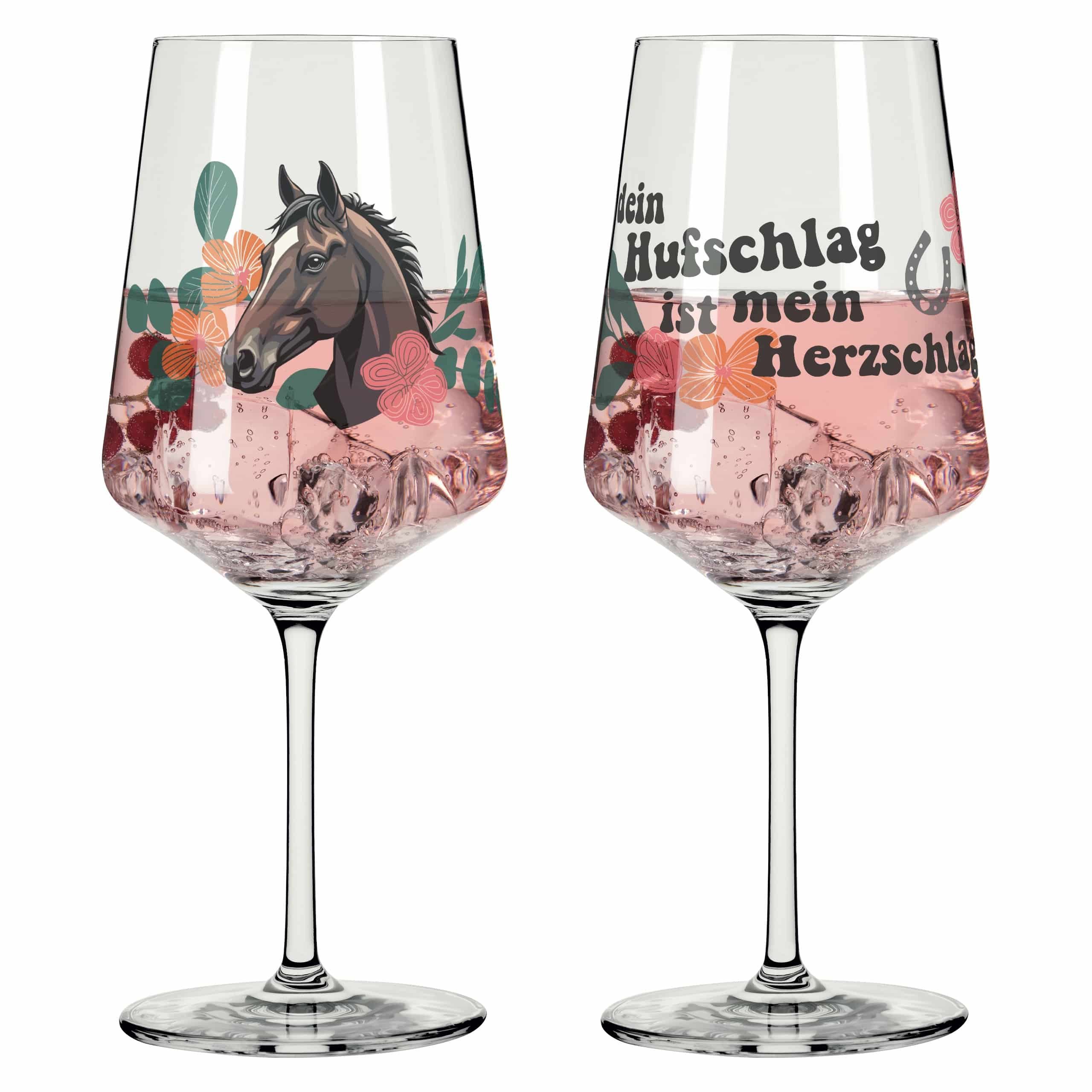 Ritzenhoff Aperitifglas Reitgold, Kristallglas