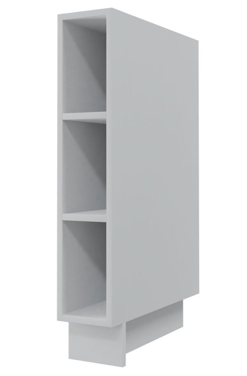 Feldmann-Wohnen Unterschrank (1-St) 15cm Farbe wählbar mit 3 Ablageböden