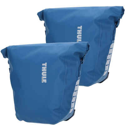 Thule Umhängetasche »Thule Gepäcktaschen (Paar) 25 Liter Shield Pannier blue« (Stück, 1-tlg., Stück), Reißverschluss