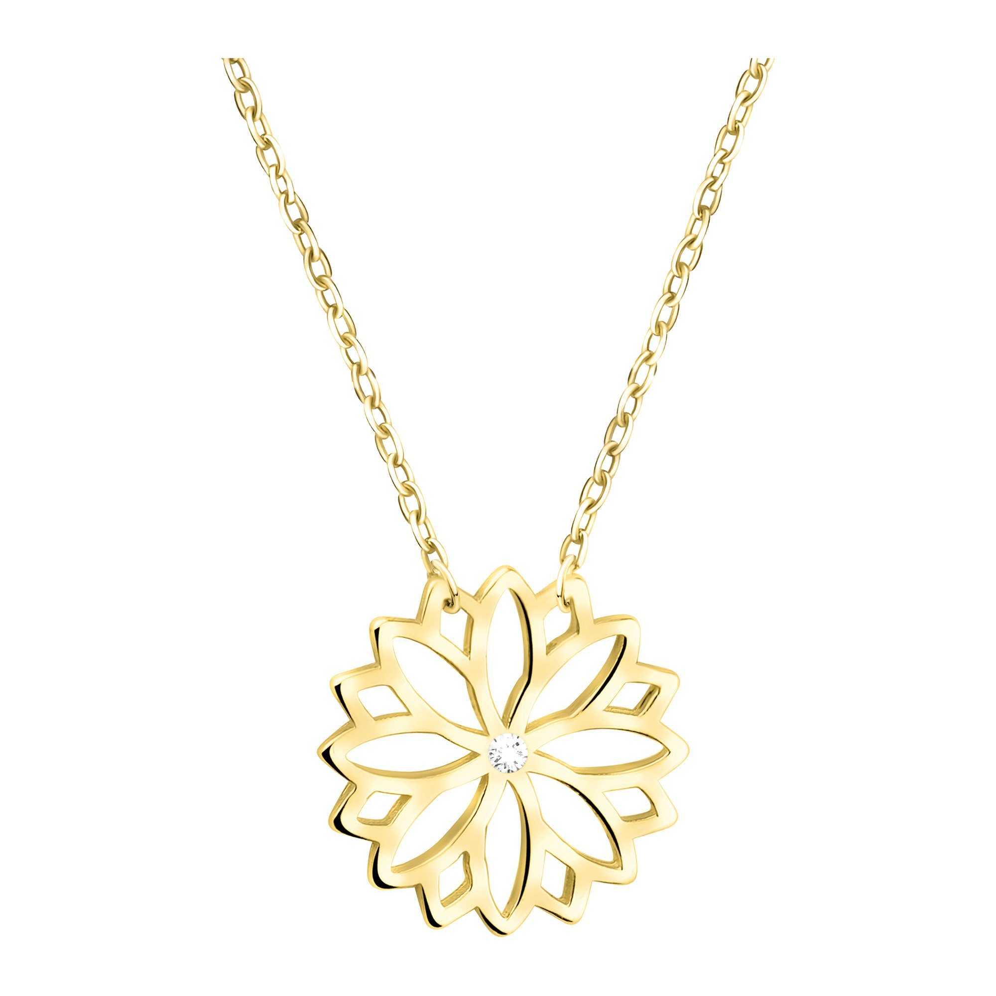 Kette mit Anhänger Blume