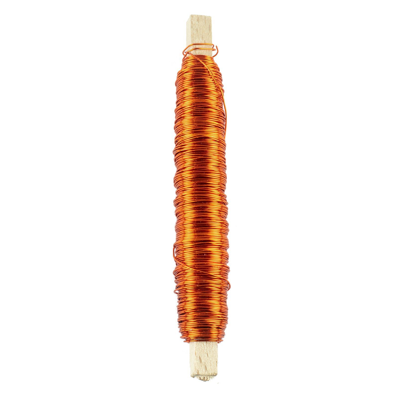 Draht Dekolackdraht - orange - 0,30 mm x 160 m - 100 g