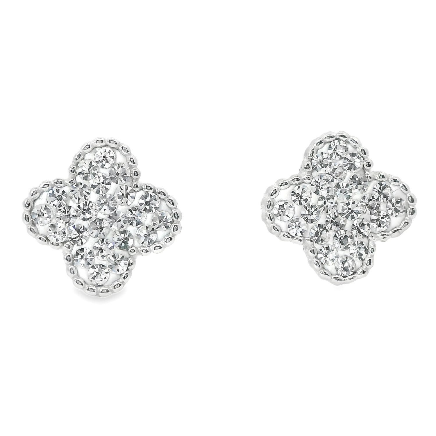 Impala Paar Ohrstecker Ohrstecker Clover 925 Silber