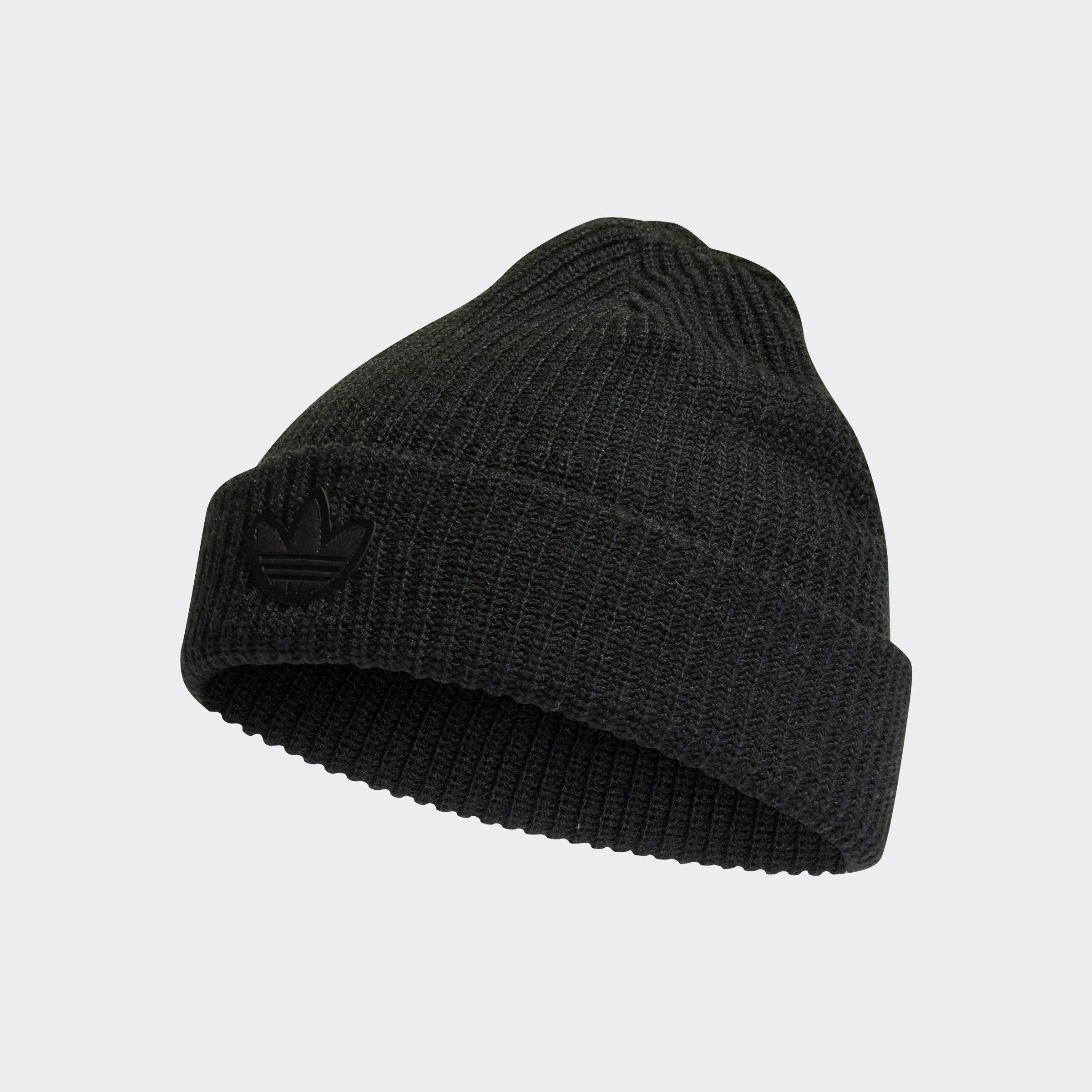 adidas Originals CONTEMPO Black Beanie ADICOLOR SHORT