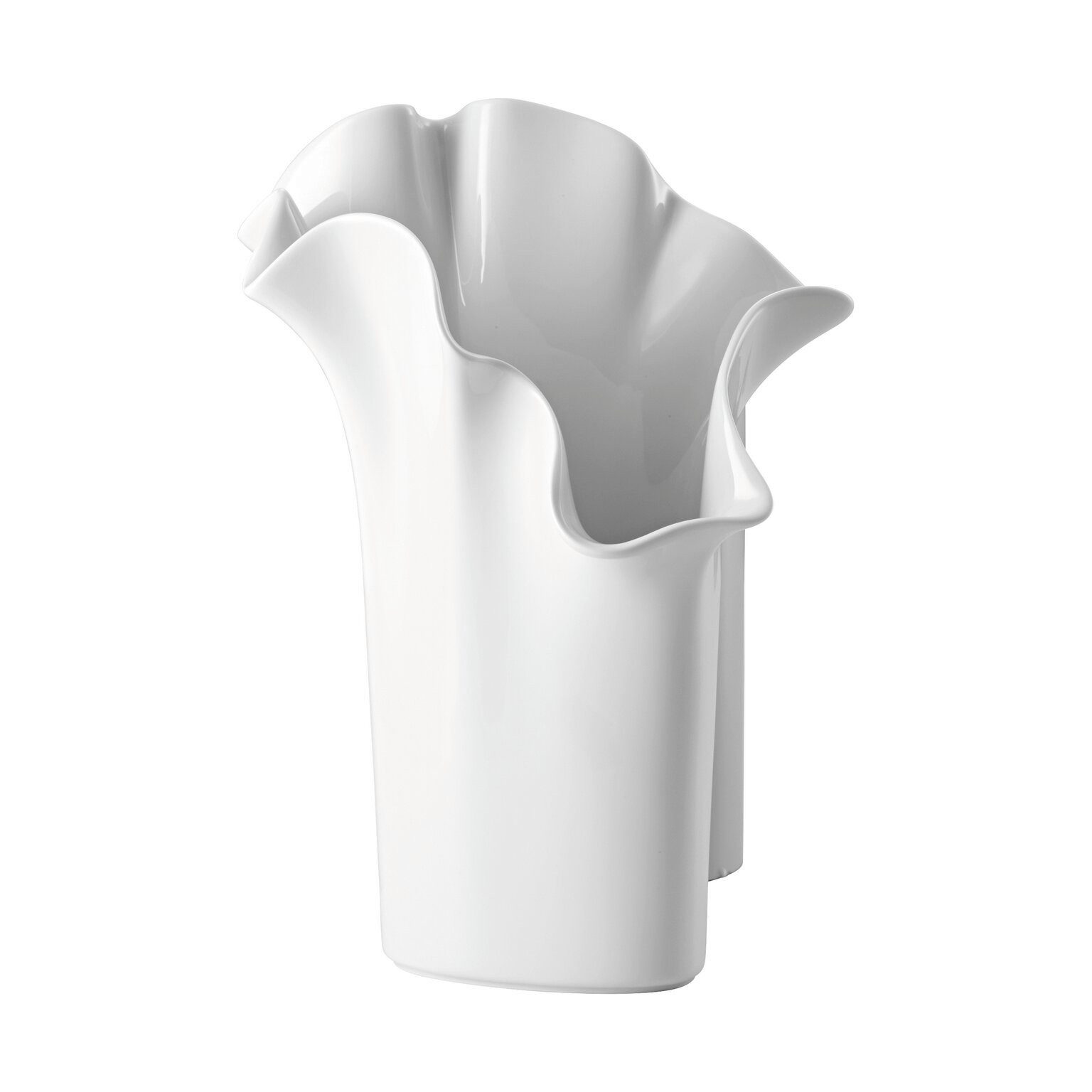 Rosenthal Tischvase Rosenthal Asym Vase, Porzellan