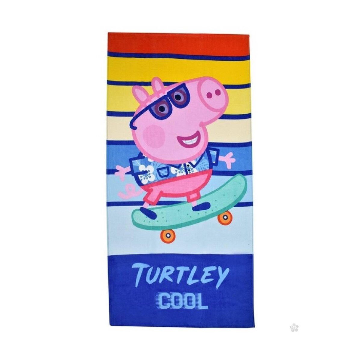 Peppa Pig Badetücher Peppa Wutz Badetuch 70x140cm – Catch a Wave Strandtuch günstig online kaufen