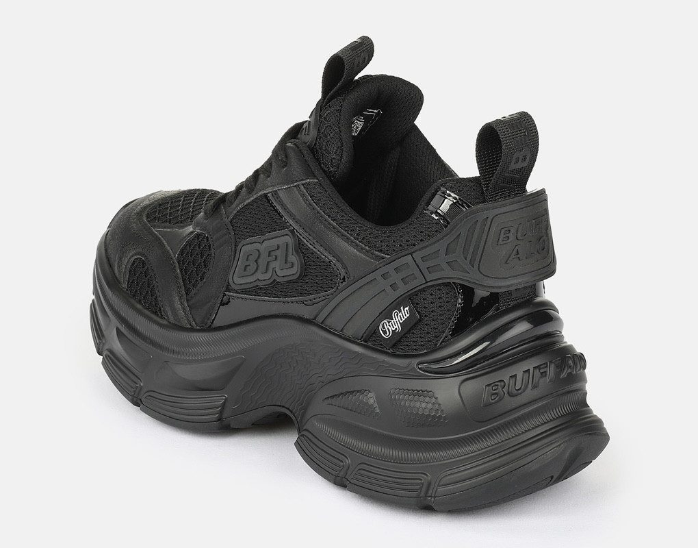 Buffalo RIDR ONE Plateausneaker Halbschuh, Schnürschuh, Chunky-Sneaker mit trendy Plateausohle