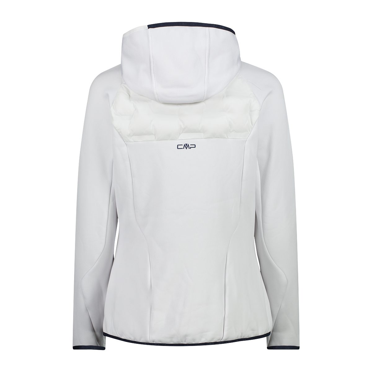 Hybridjacke bianco WOMAN HOOD CMP FIX JACKET HYBRID