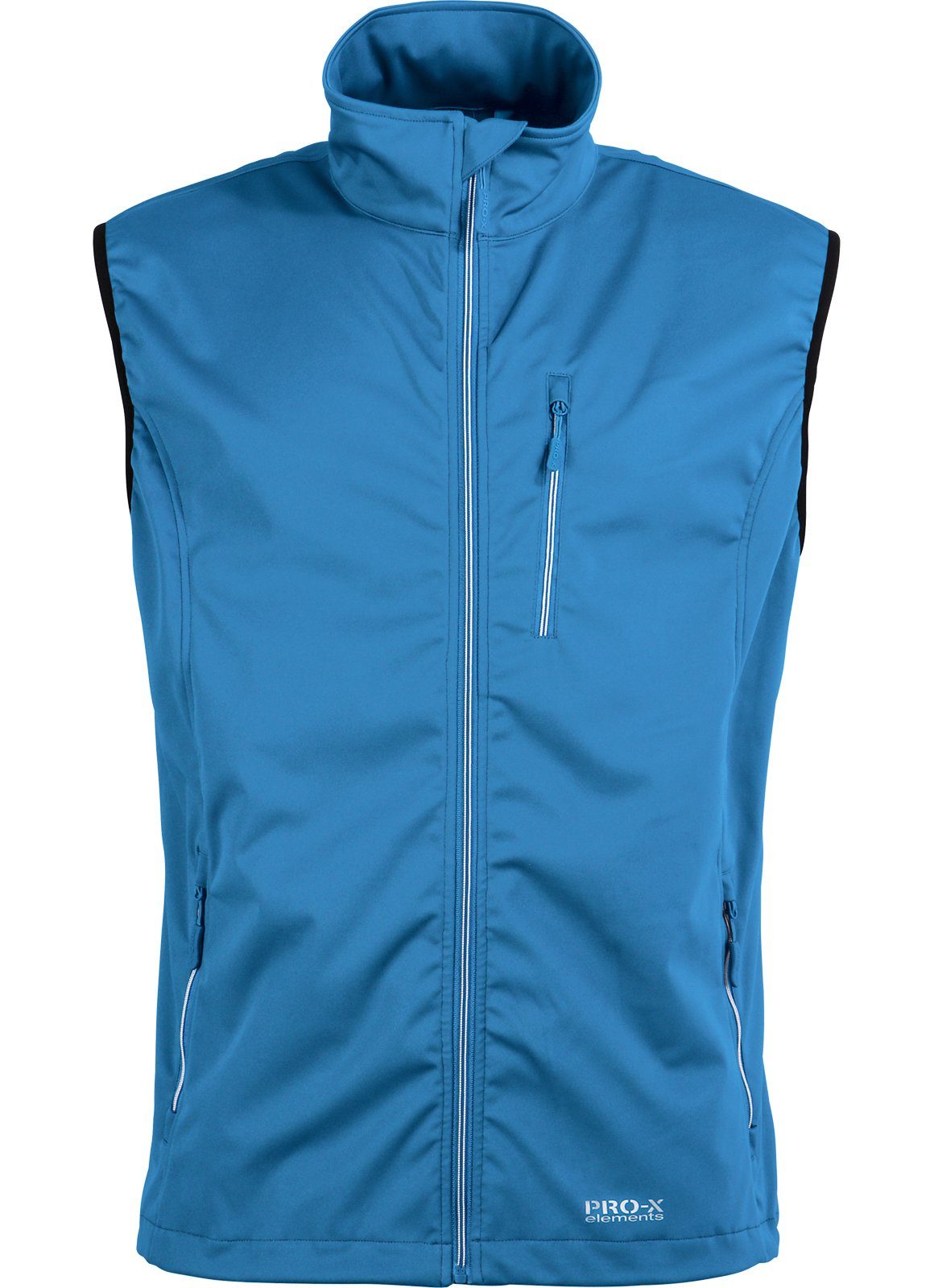 MATEO ELEMENTS PRO-X Hellblau Winddicht Softshelljacke