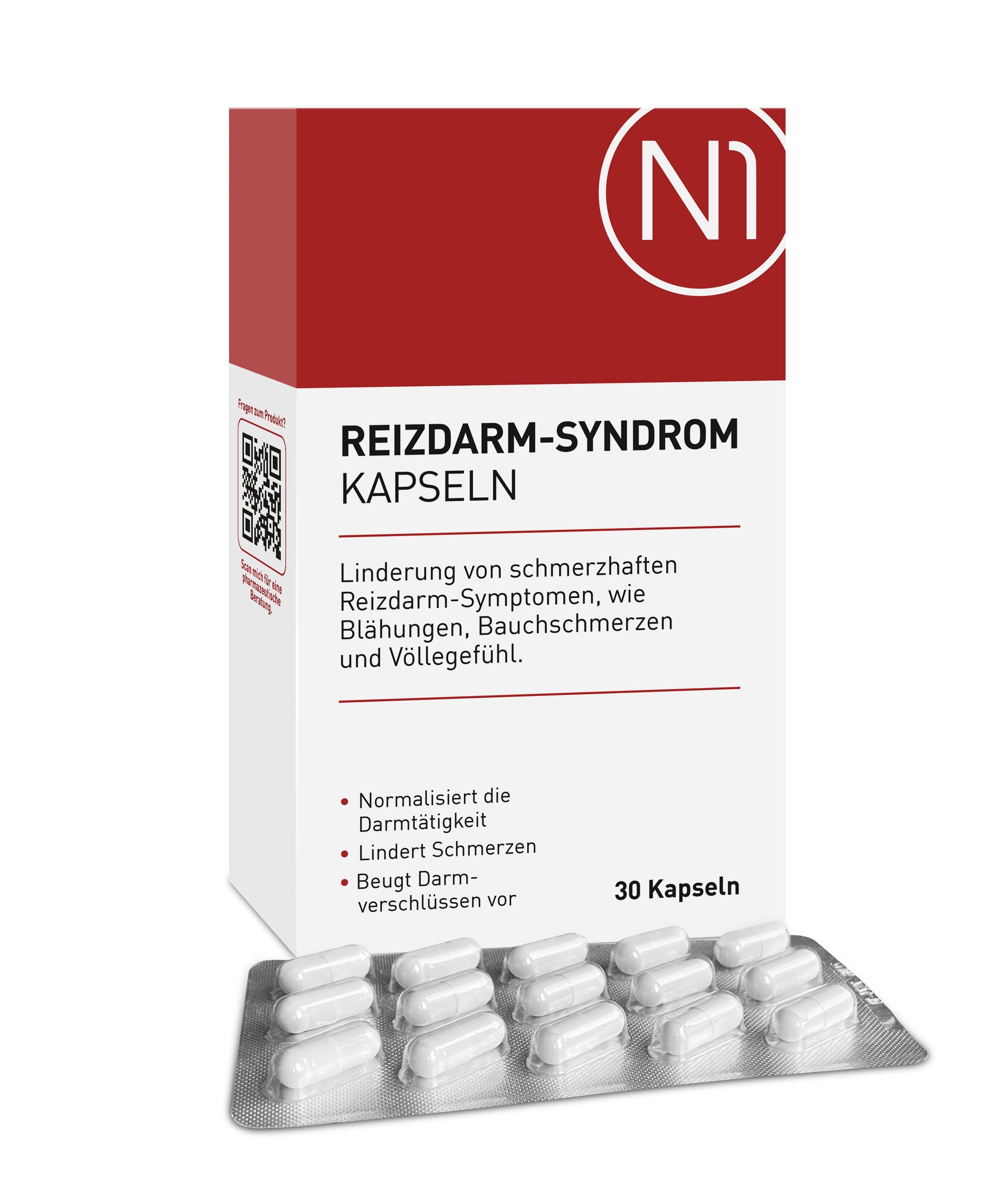 N1 Healthcare N1 Reizdarm Kapseln, 30 St. Kapseln, 30 St., 43 g