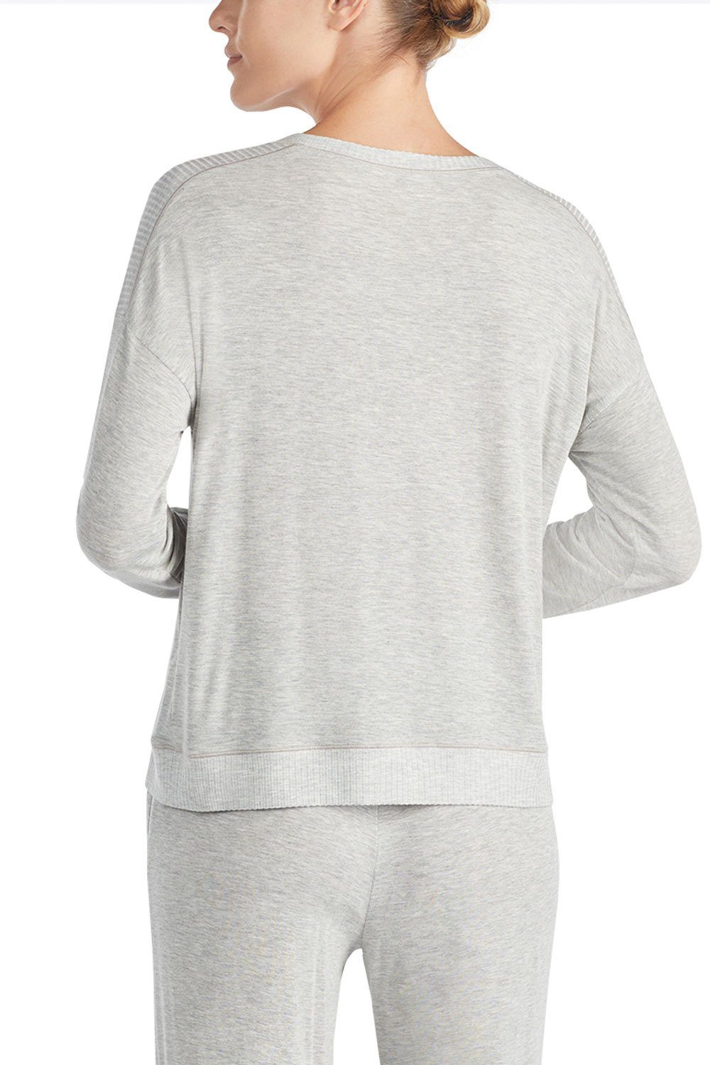 Top YI3419330 DKNY grey heather Sleepshirt Essentials light