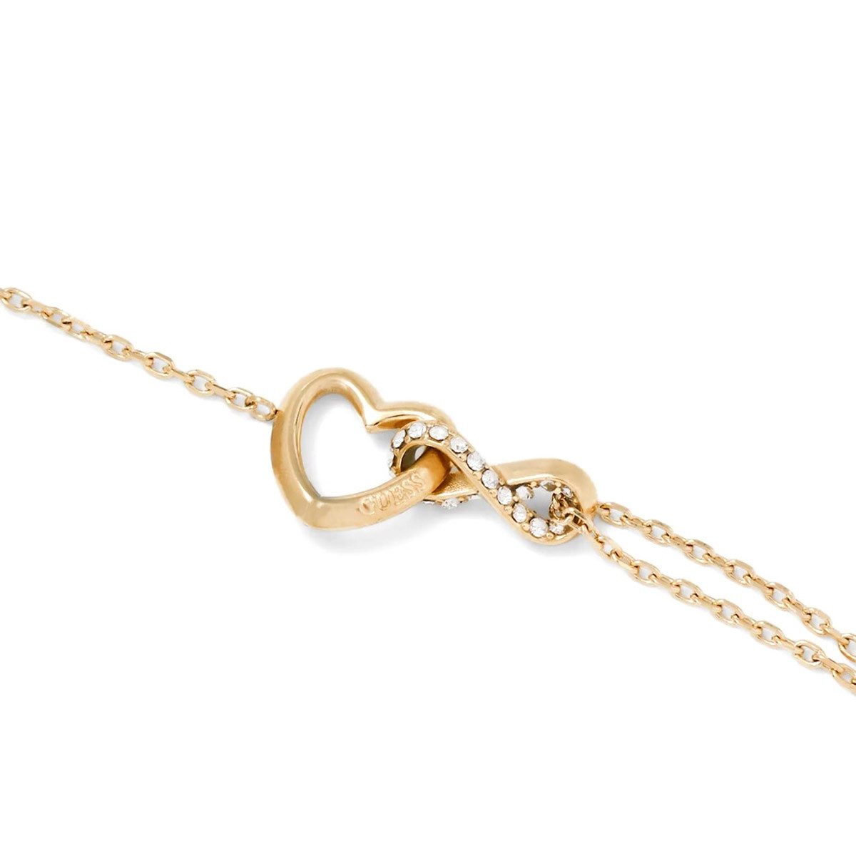 Guess Gliederarmband Damen-InfinityGoldfarben S günstig online kaufen