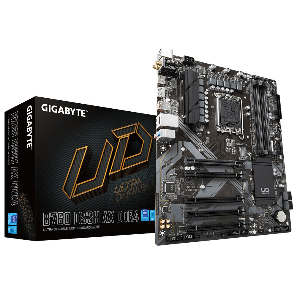 Gigabyte B760 DS3H AX DDR4 Mainboard