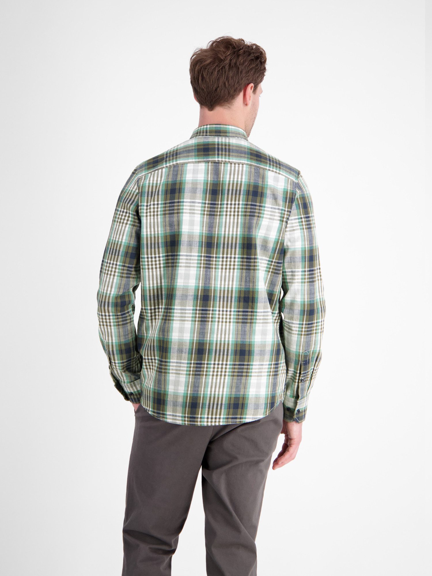 LERROS Langarmhemd LERROS Karohemd für Herren günstig online kaufen