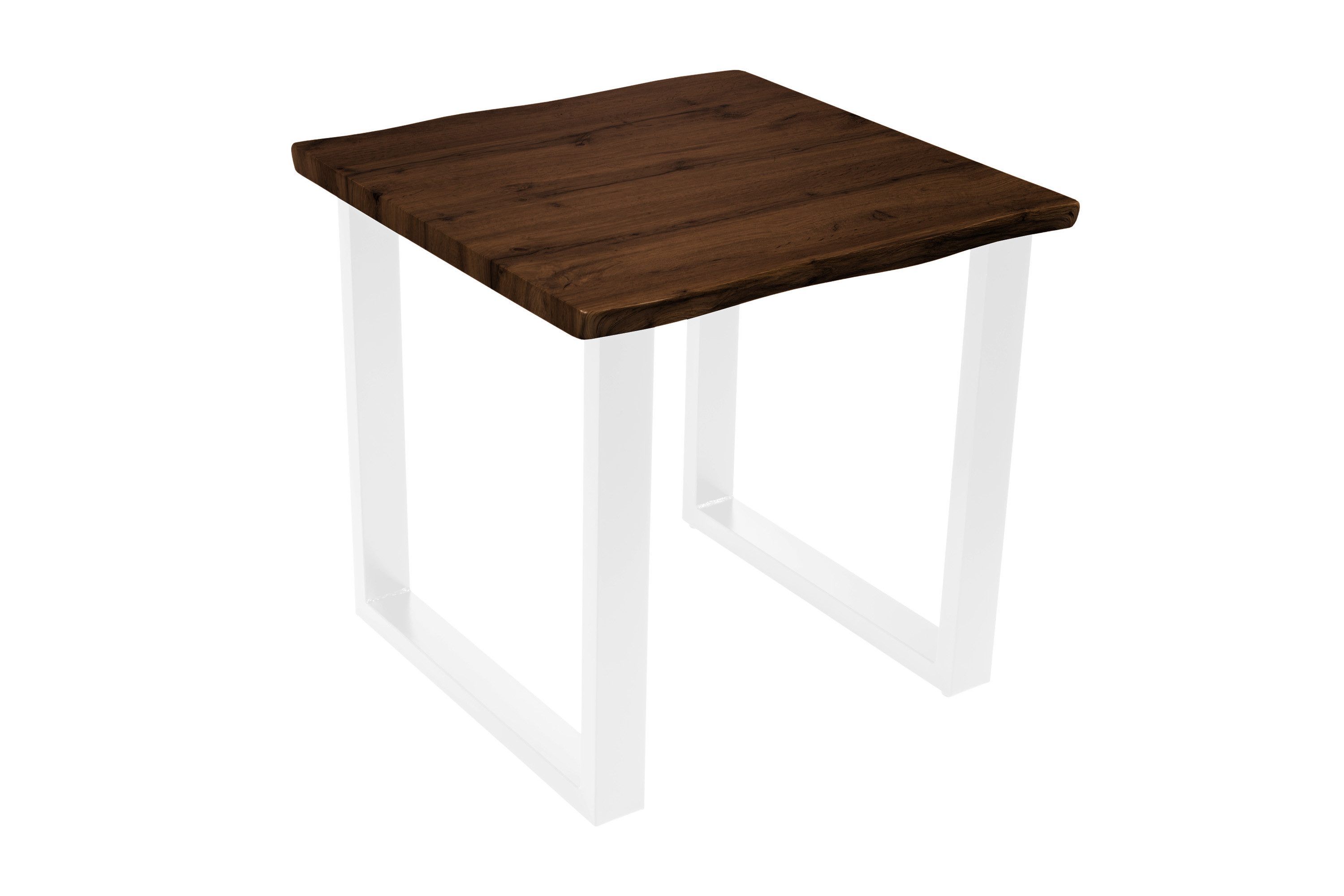 Loreno® Esstisch Josy, Nussbaumholz, Baumkante, MDF-Platte, günstig online kaufen
