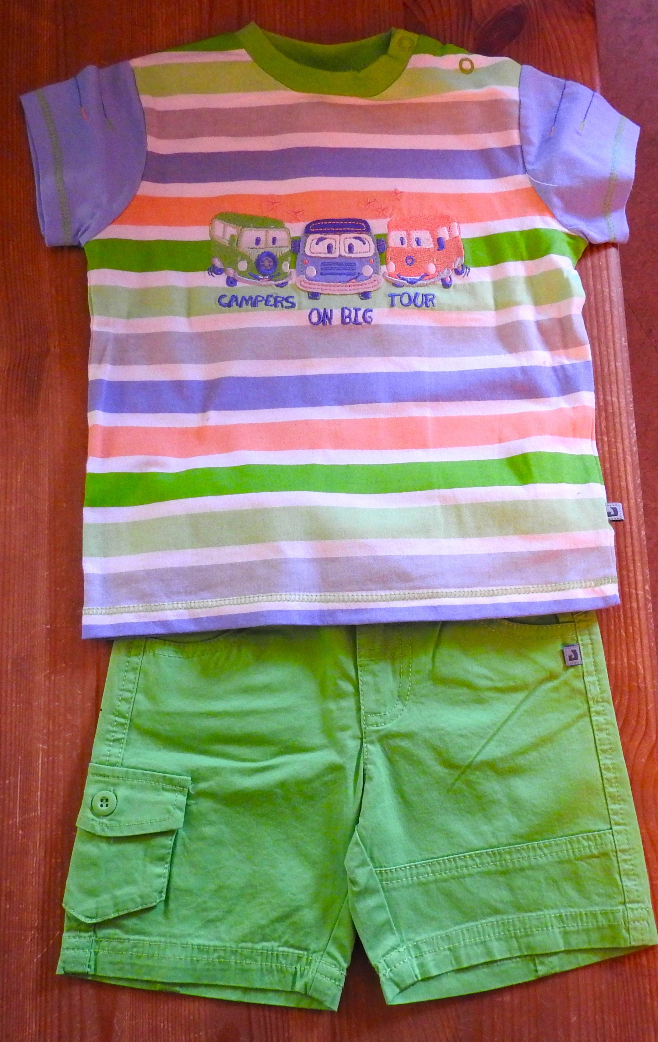 JACKY T-Shirt & Sweatbermudas Campers on Tour