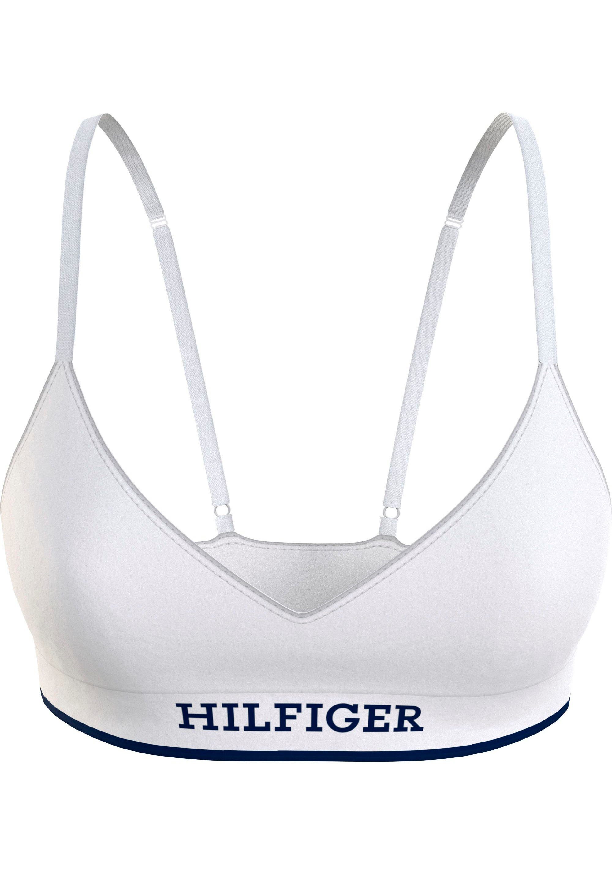 Tommy Hilfiger Underwear Bügelloser BH LL TRIANGLE mit elastischem Bund White